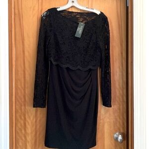 Ralph Lauren Black Lace top dress